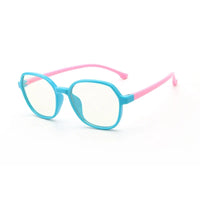 Blue and pink