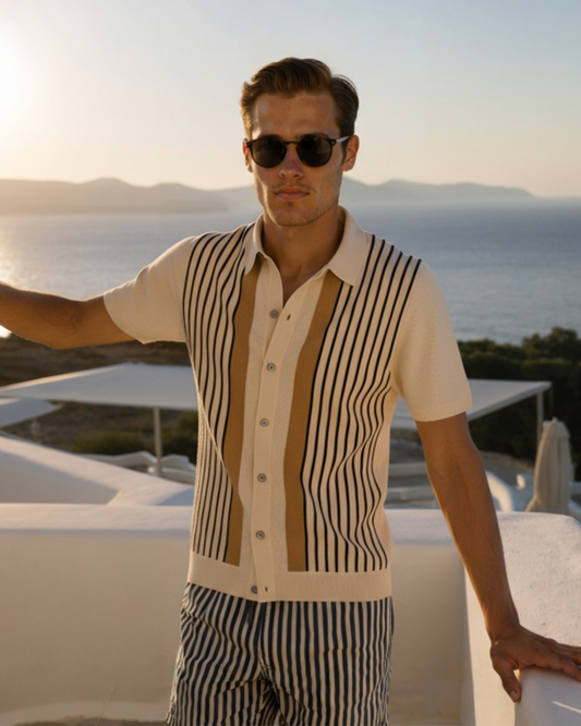 Wearing Men The Monte Carlo Knit Polo