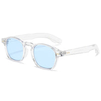 Transparent/ Blue