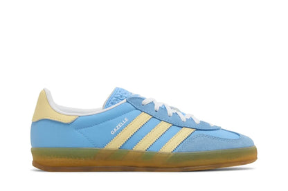 Adidas Gazelle Indoor Semi Blue Burst Almost Yellow Blue