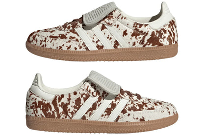 Adidas Samba LT Cow Print Brown White