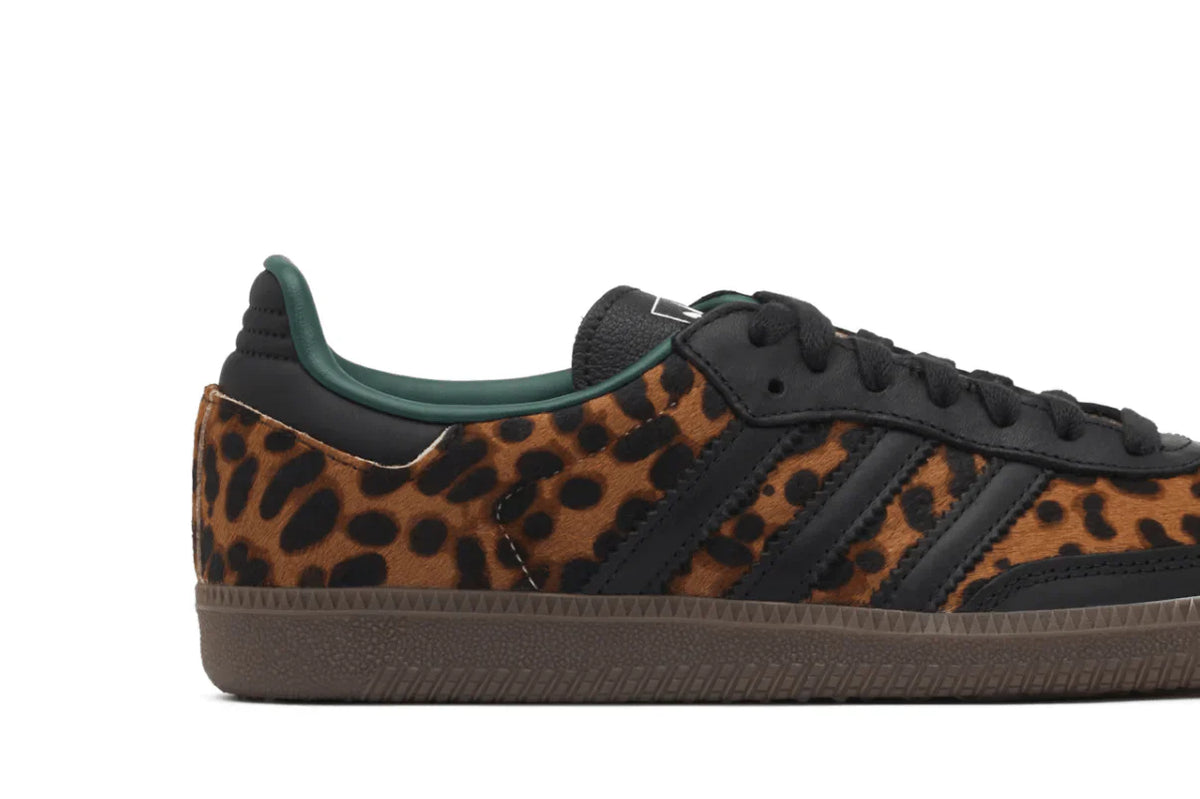 Adidas Samba Og Collegiate Green Leopard Brown