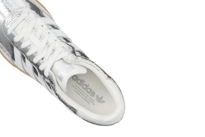 Adidas Samba OG Silver Metallic Cracked Leather Silver