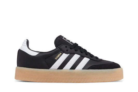 Adidas Sambae Black White Gum Black