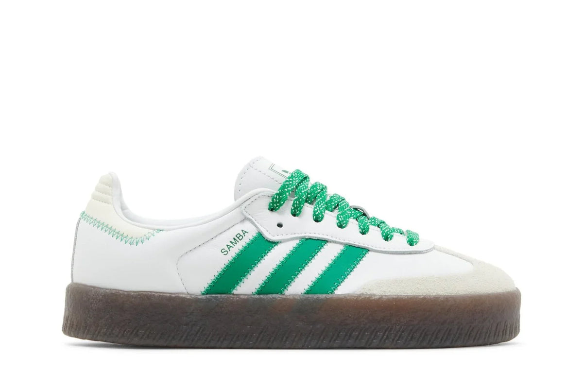 Adidas Sambae White Green Gum White
