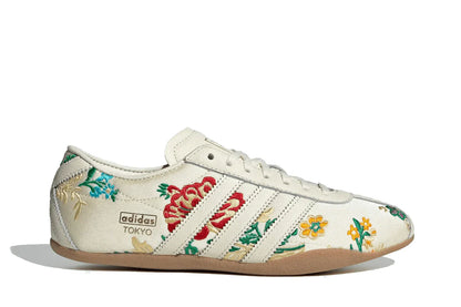 Adidas Tokyo Crew White Floral Embroidery White