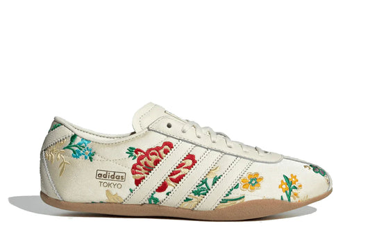 Adidas Tokyo Crew White Floral Embroidery White