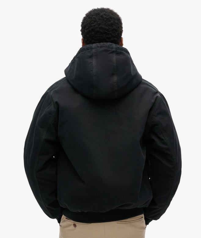 Jaqueta Masculina Bomber Masculina Surplus com Capuz