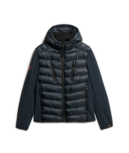 Jaqueta Puffer Masculina Com Capuz Bronx