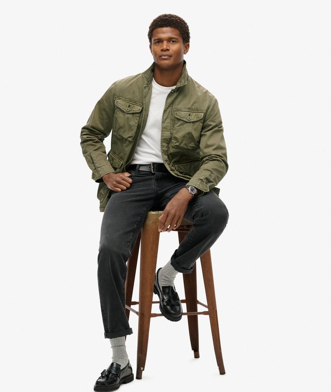 Jaqueta Masculina Leve Estilo Militar M65
