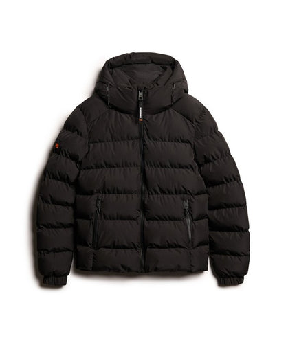 Jaqueta  Masculina Puffer Esportiva com Capuz