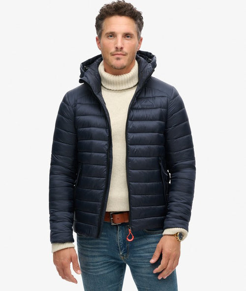 Jaqueta Masculina Acolchoada Esportiva Fuji com Capuz