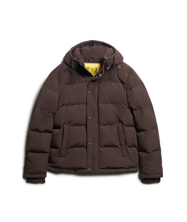 Jaqueta Masculina Puff Everest Curta com Capuz
