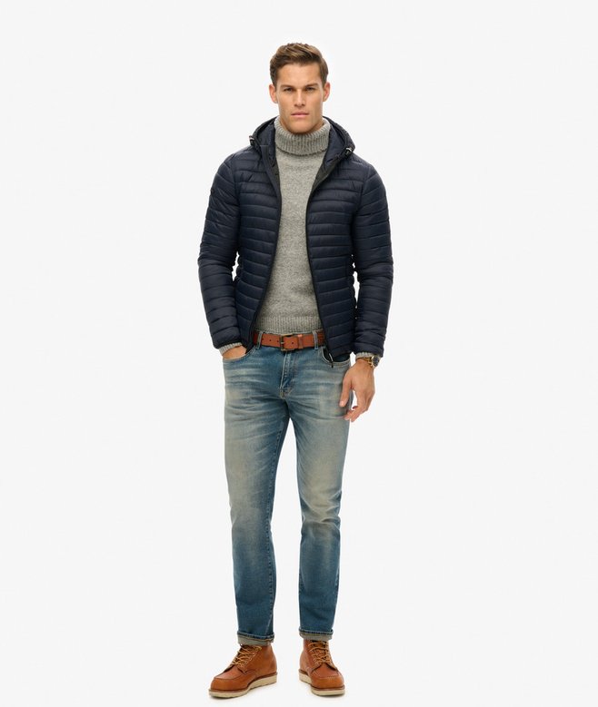 Jaqueta Puffer Masculina Forrada Maumau