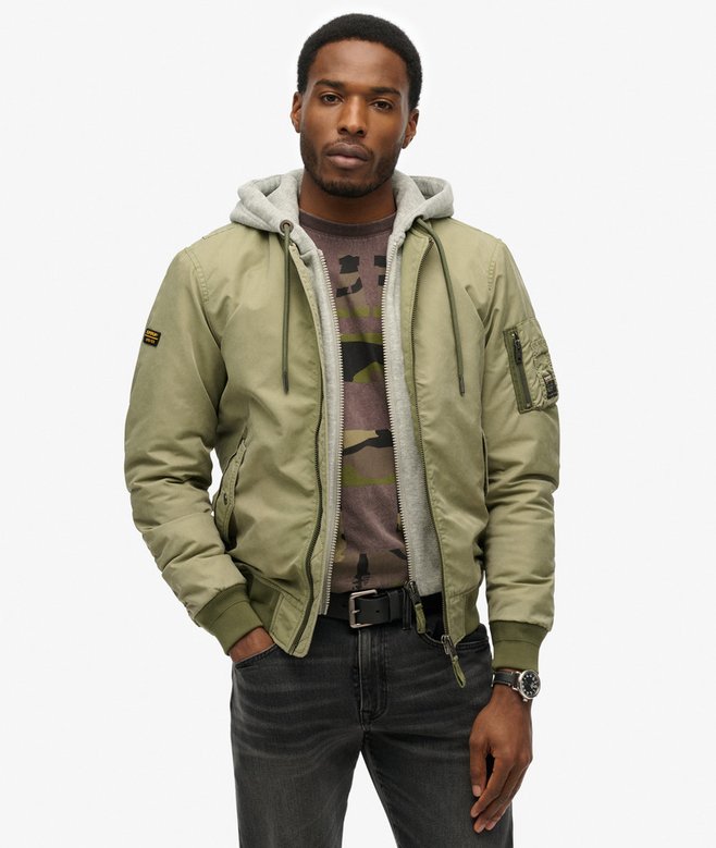 Jaqueta Masculina Bomber Military