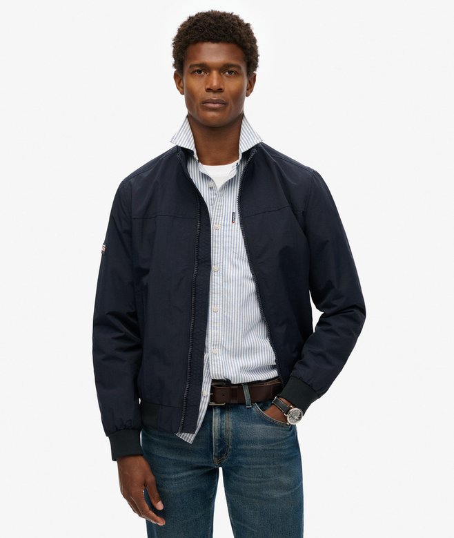 Jaqueta Masculina de Nylon Harrington