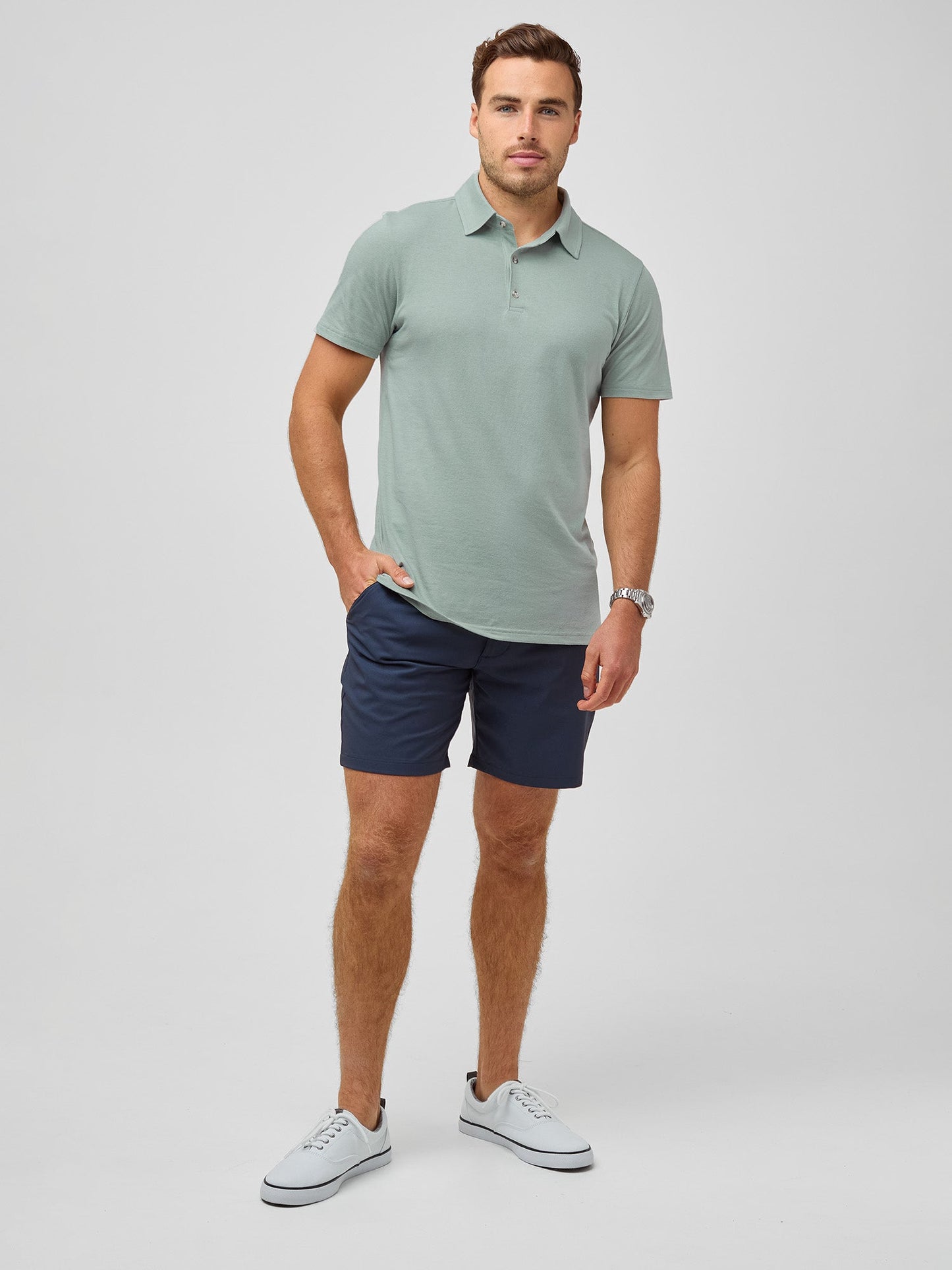 Kit 5 camisetas Masculinas Polos - Spring Essentials